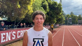 Paul Kuhner Happy With Sub-10.5 100m Performance At Stanford Invitational