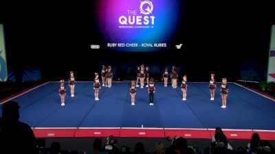 Ruby Red Cheer - Royal Rubies [2023 L3.1 Performance Rec - 10-18Y (NON) - Large Finals] 2023 The Quest