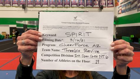 CheerForce Arizona - Three6ix Revive [L6 International Open Coed - NT] 2021 PacWest Virtual Championship