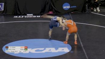 184 lb R16, Dustin Plott, Oklahoma State vs Nick Fine, Columbia