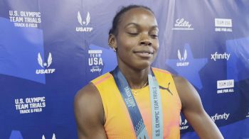 Jasmine Moore Qualifies For The U.S. Olympic Team In Both Long and Triple Jump