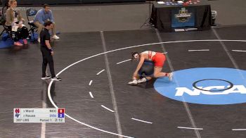 207 lb Semifinal, Sabrina Nauss, Grand Valley State vs Caroline Ward, North Central