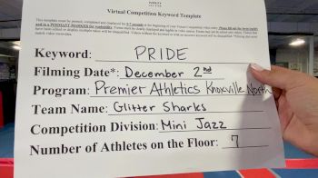 Premier Athletics Knoxville North - Glitter Sharks [Mini Jazz] 2020 WSF All Star Cheer & Dance Virtual Championship