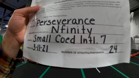 Cheerforce San Diego - Nfinity [L7 International Open Small Coed] 2021 USA All Star Virtual Championships