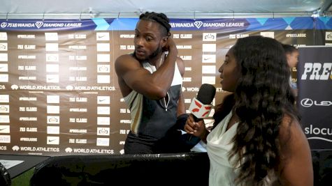 Kishane Thompson After Convincing Win