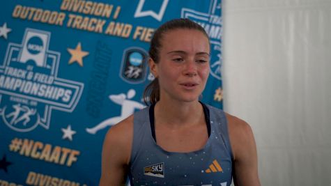 NAU's Karrie Baloga Makes 3K Steeple Final As A True Freshman