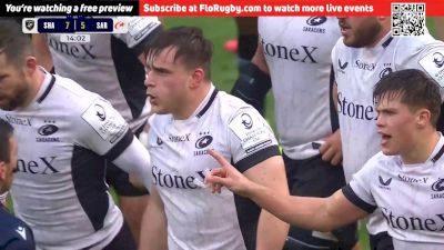 Theo Dan Try - Sharks vs Saracens - 2025-2026 Champions Cup Round 2