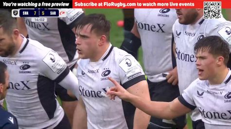 Theo Dan Try - Sharks vs Saracens - 2025-2026 Champions Cup Round 2