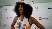 Vashti Cunningham After Becoming National Champ