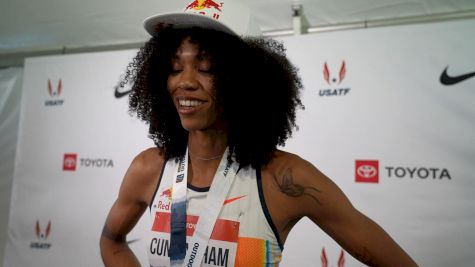 Vashti Cunningham After Becoming National Champ