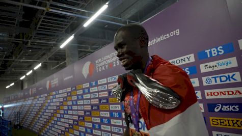 Marco Arop Takes Bronze in Men's 800m with 1:41.95