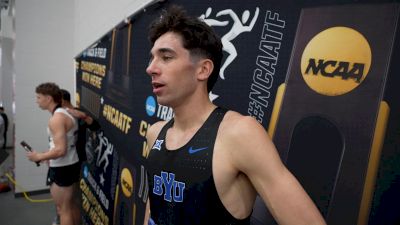 BYU's Carter Cutting on His 2026 NCAA Indoor Mile Upset
