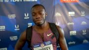 Courtney Lindsay Says He Has A Plan For Setting Up His 200m Final