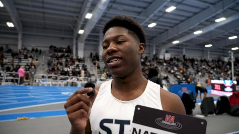 Steffon Lyon Goes 33.95, Breaks Quincy Wilson's Frosh 300m Record