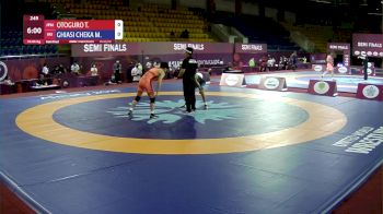 65 kg Semifinal, Otoguro (JPN) v s Ghiasi Cheka (IRI)