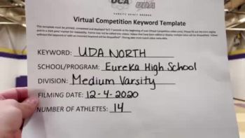 Eureka High School [Medium Varsity Pom] 2020 UDA North Virtual Dance Challenge