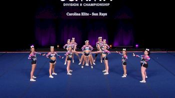 Carolina Elite - Sun Rays [2022 L1 Senior - Small Semis] 2022 The D2 Summit