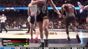 165 c, Evan Wick, Wisconsin vs Isaiah White, Nebraska