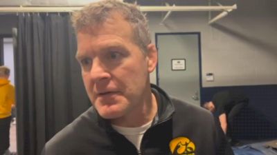 Tom Brands Talks Iowa vs. Penn State