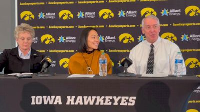 Hear From Clarissa Chun In Her First News Conference At Iowa