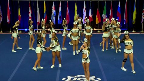 UKnight Training Center - BlackJacks [2019 L3 Senior Small D2 Day 1] 2019 UCA International All Star Cheerleading Championship