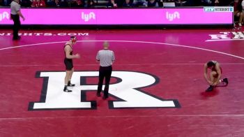 174 lbs, Mikey Labriola (Nebraska) vs. Anthony Oliveri (Rutgers)