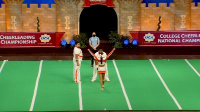 Sam Houston State University - Jada & Lou [2022 Coed Partner Stunt Finals] 2022 UCA & UDA College Cheerleading and Dance Team National Championship