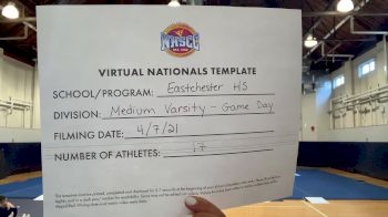 Eastchester High School [Virtual Medium Varsity - Game Day Semi Finals] 2021 UCA National High School Cheerleading Championship
