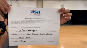 San Dimas High School [Open - Solo] 2021 USA Virtual West Coast Dance Championships