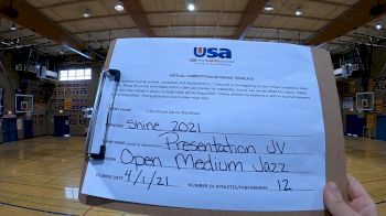 Presentation High School [Jazz Varsity - Medium] 2021 USA Spirit & Dance Virtual National Championships