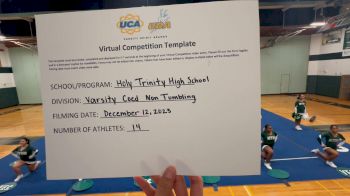 Holy Trinity High School [#BW4L] 2023 UCA & UDA December Virtual Challenge