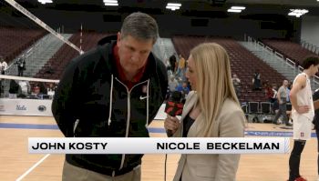 Coach Kosty Discusses Stanford's Second Sweep Of The Season