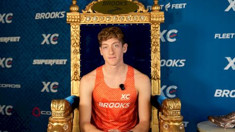 Nick Mazzeo Before The 2025 Brooks XC Championships