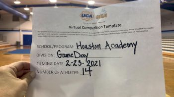 Houston Academy [Small Varsity Game Day] 2021 UCA February Virtual Challenge