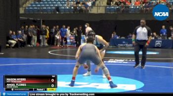 141 lbs Prelim Round 2 - Angel Flores, Adams State vs Mason Myers, Pitt-Johnstown
