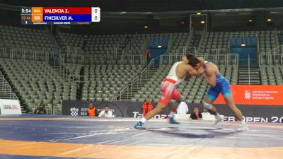 86 kg Qualif - Zahid Valencia, USA vs Matthew Finesilver, ISR