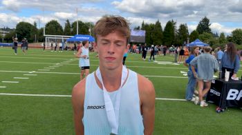 Jude Ritzenhein Recaps Runner-Up Finish In Freshman Boys Mile At Brooks PR Invitational 2026