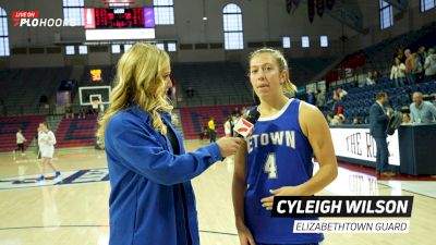 Cyleigh Wilson, Guard At Elizabethtown, Chats After Breaking Record