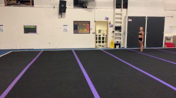 Brynn Walker - Running Tumbling [Level 1 - Week 2] 2020 Varsity TV Level Legacy Challenge