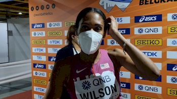 Ajee Wilson Onto The 800m Final