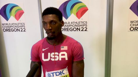 Fred Kerley Leads U.S. Sweep In 100m