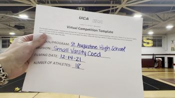 St Augustine High School [Small Varsity Coed] 2021 UCA December Virtual Regional