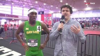 Wil London Knew He Was Going To Run A Fast 400