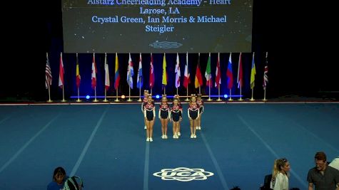 Alstarz Cheerleading Academy - Heart [2019 L3 Youth Small Day 2] 2019 UCA International All Star Cheerleading Championship