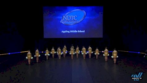 Appling Middle School [2019 Junior High Pom Semis] UDA National Dance Team Championship