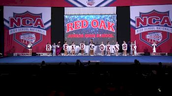 Red Oak JH School [2020 Game Day Cheer - Junior High/Middle School] 2020 NCA High School Nationals