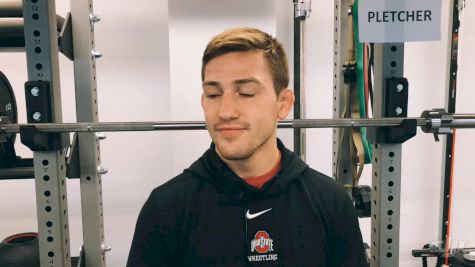 Ohio State's Luke Pletcher Talks Move To 141 Pounds & National Title Hunger