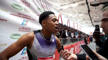 Quincy Wilson With A Solid 45.96 For Second At NBIGP | Interview