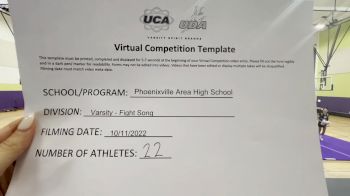 Phoenixville Area High School [Varsity - Fight Song] 2022 UCA & UDA Virtual Game Day Kick-Off