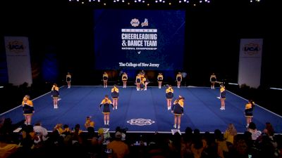 The College of New Jersey [2022 Open All Girl Semis] 2022 UCA & UDA College Cheerleading and Dance Team National Championship